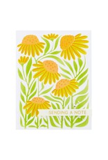 SPELLBINDERS SPELLBINDERS FLOWER MARKET COLLECTION CONEFLOWERS LAYERING STENCIL SET