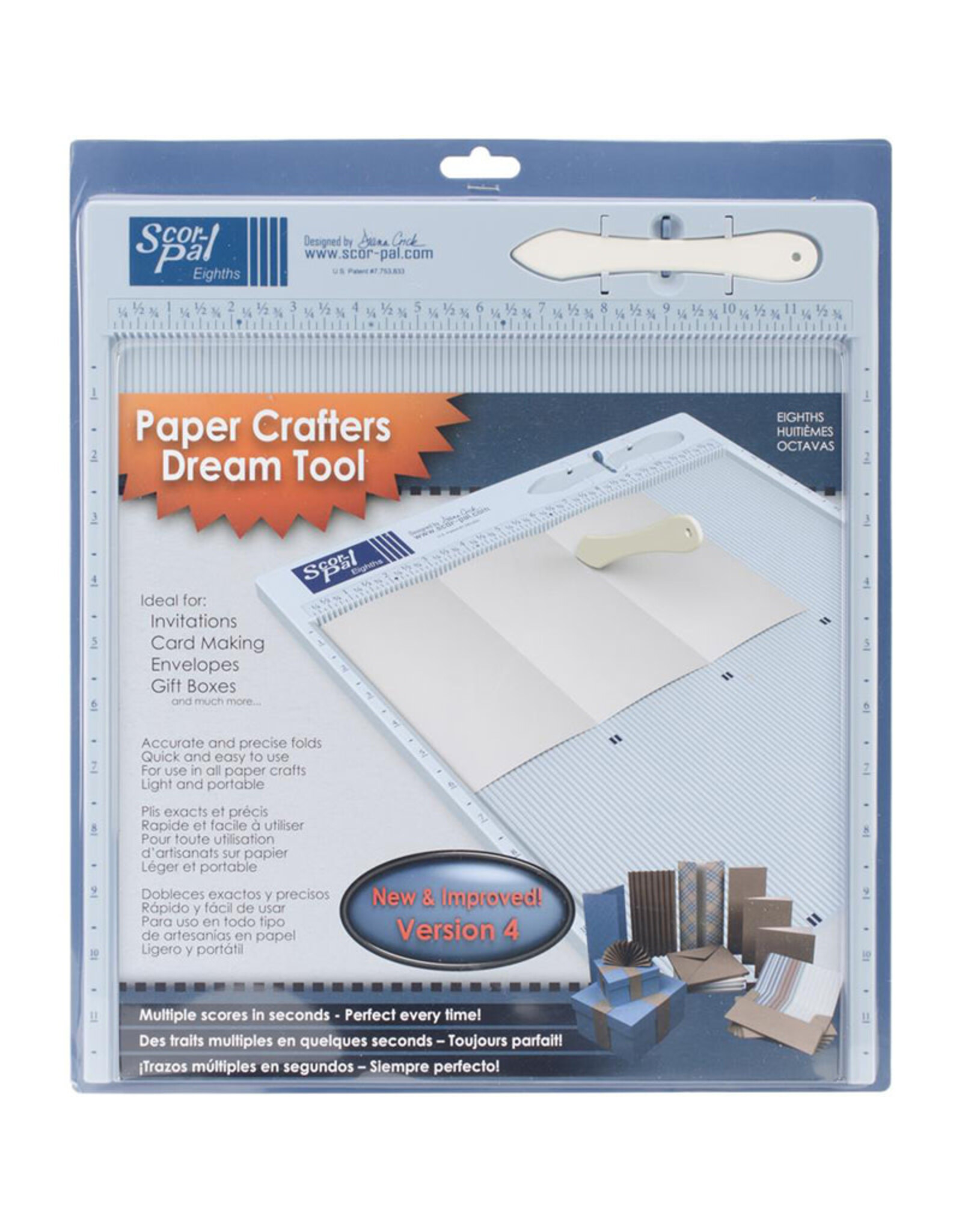 SCORPAL SCOR-PAL PAPER CRAFTER'S DREAM TOOL IMPERIAL MEASURE