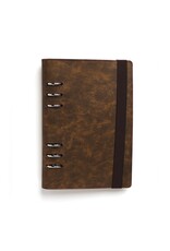 ELIZABETH CRAFT DESIGNS ELIZABETH CRAFT DESIGNS ESPRESSO A5 LEATHER PLANNER