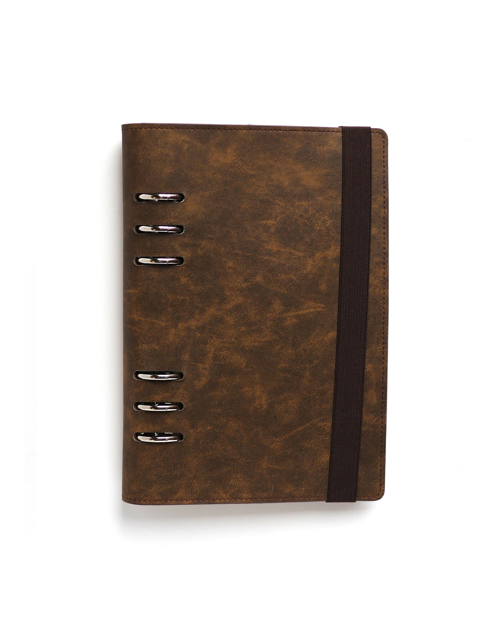 ELIZABETH CRAFT DESIGNS ELIZABETH CRAFT DESIGNS ESPRESSO A5 LEATHER PLANNER