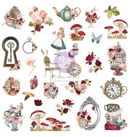 GRAPHIC 45 LETTERS TO SANTA COLLECTION FLOWER ASSORTMENT DIE-CUTS 48/PK -  Scrapbook Centrale