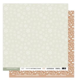 FLORILEGES DESIGNS FLORILÈGES DESIGN COLLECTION HISTOIRE D'HIVER #4 12x12 CARDSTOCK