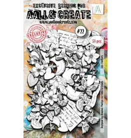 AALL & CREATE AALL & CREATE DOMINIC PHILLIPS #22 LIFE FLUTTERS DIE CUTS 51/PK