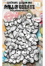 AALL & CREATE AALL & CREATE TRACY EVANS #28 AERIAL BEAUTIES DIE CUTS 63/PK