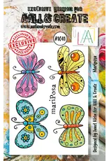 AALL & CREATE AALL & CREATE JANET KLEIN #1041 MARIPOSA A7 CLEAR STAMP SET