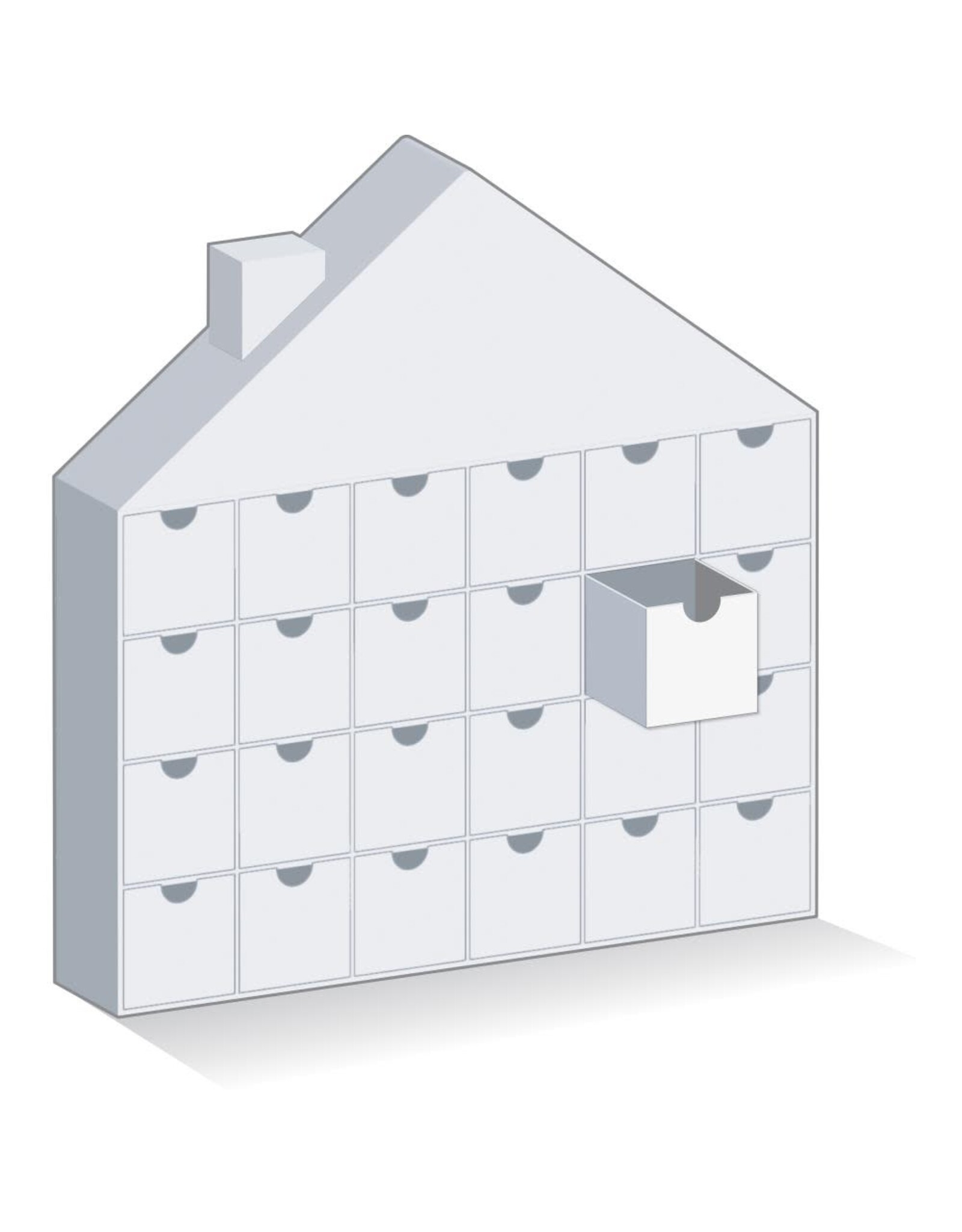 DOODLEBUG DESIGN DOODLEBUG DESIGN CHIPBOARD ADVENT CALENDAR HOUSE