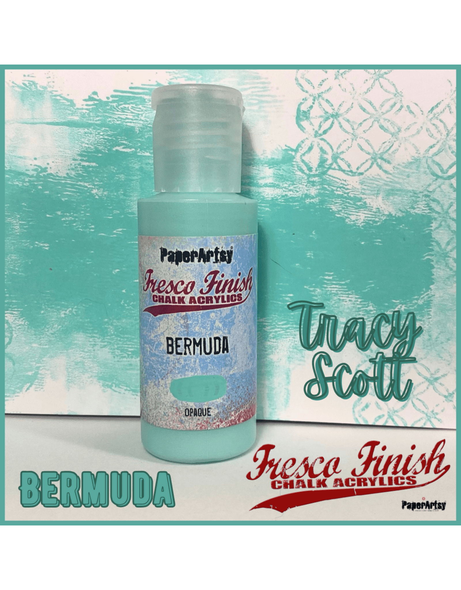 PAPER ARTSY PAPER ARTSY FRESCO FINISH TS-BERMUDA ACRYLIC PAINT 50ML