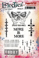 PAPER ARTSY PAPER ARTSY ECLECTICA SETH APTER ESA37 CLING STAMP SET