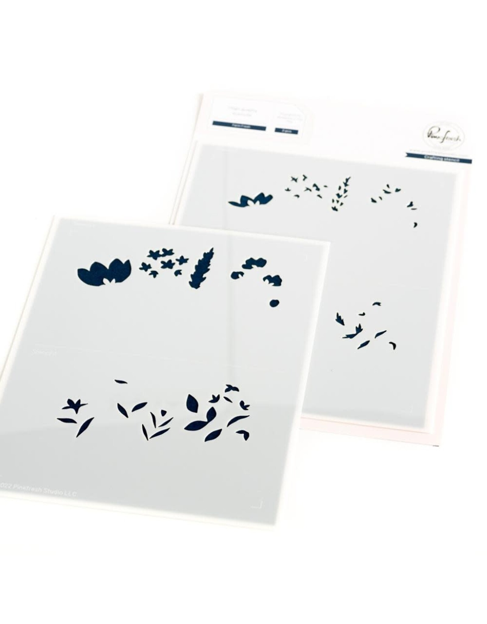PINKFRESH PINKFRESH STUDIO FARM FRESH STENCIL SET 2/PK