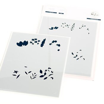 PINKFRESH PINKFRESH STUDIO FARM FRESH STENCIL SET 2/PK