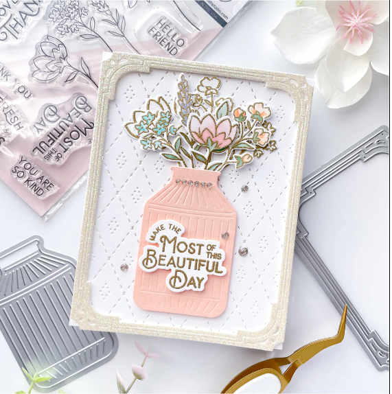 PINKFRESH PINKFRESH STUDIO FARM FRESH STENCIL SET 2/PK