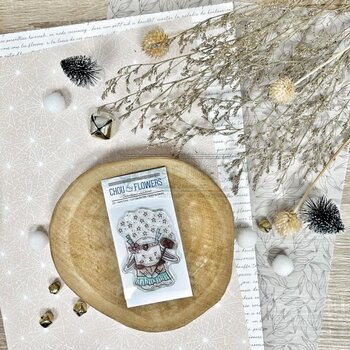 CHOU & FLOWERS CHOU & FLOWERS COLLECTION RÊVE NORDIQUE DOUDOU MISS VIKING CLEAR STAMP