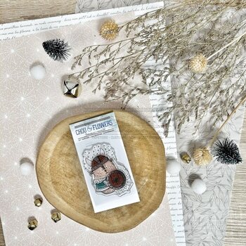 CHOU & FLOWERS CHOU & FLOWERS COLLECTION RÊVE NORDIQUE DOUDOU VIKING CLEAR STAMP