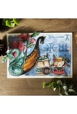 CHOU & FLOWERS CHOU & FLOWERS COLLECTION RÊVE NORDIQUE DOUDOU VIKING CLEAR STAMP