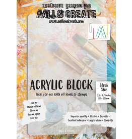 AALL & CREATE AALL & CREATE A4 ACRYLIC BLOCK