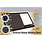 TONIC TONIC STUDIOS TIM HOLTZ TRAVEL GLASS MEDIA MAT 10.25''x15.75''