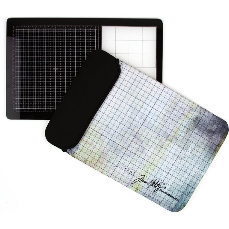 TONIC TONIC STUDIOS TIM HOLTZ TRAVEL GLASS MEDIA MAT 10.25''x15.75''