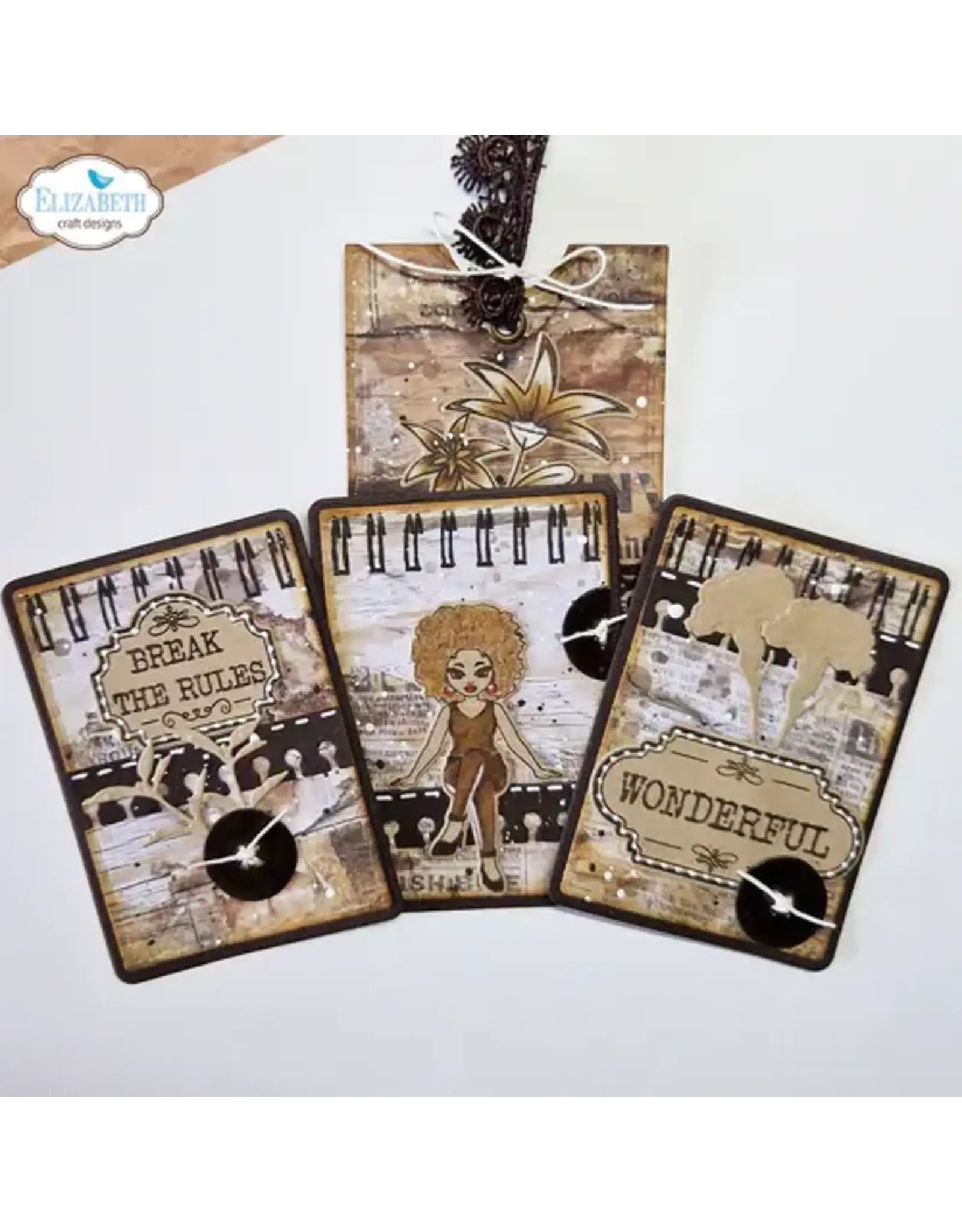ELIZABETH CRAFT DESIGNS ELIZABETH CRAFT DESIGNS ART JOURNAL SPECIALS BY DEVID ATC SPECIAL KIT
