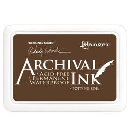 RANGER WENDY VECCHI ARCHIVAL INK PAD POTTING SOIL