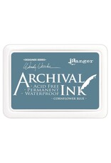 RANGER WENDY VECCHI ARCHIVAL INK PAD CORNFLOWER BLUE