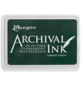 RANGER RANGER ARCHIVAL INK PAD LIBRARY GREEN