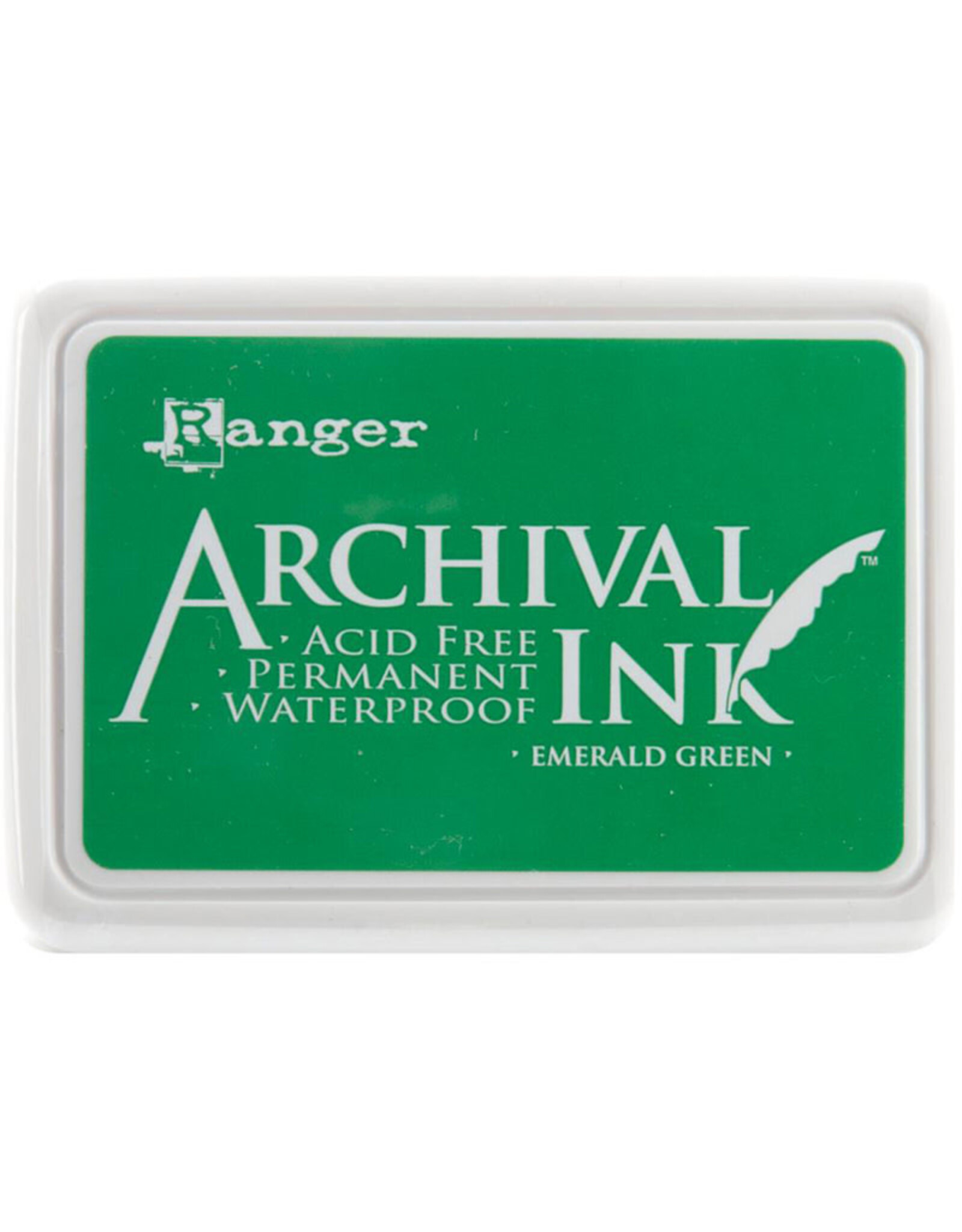 RANGER RANGER ARCHIVAL INK PAD EMERALD GREEN