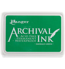 RANGER RANGER ARCHIVAL INK PAD EMERALD GREEN