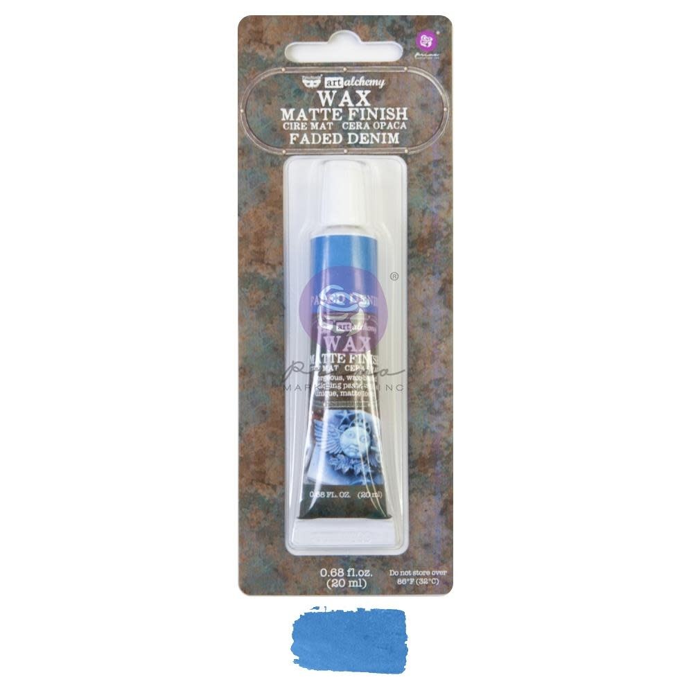 PRIMA PRIMA FINNABAIR ART ALCHEMY FADED DENIM MATTE WAX