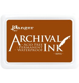 RANGER RANGER ARCHIVAL INK PAD SEPIA