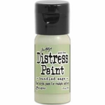 RANGER TIM HOLTZ DISTRESS ACRYLIC PAINT BUNDLED SAGE 1OZ