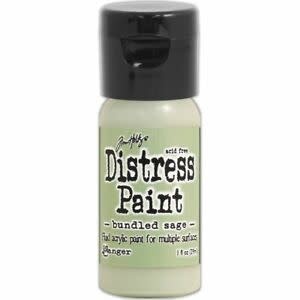 RANGER TIM HOLTZ DISTRESS ACRYLIC PAINT BUNDLED SAGE 1OZ
