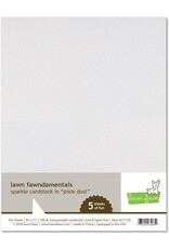 LAWN FAWN LAWN FAWN PIXIE DUST 8.5X11 SPARKLE CARDSTOCK PACK 5 SHEETS
