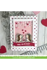 LAWN FAWN LAWN FAWN LITTLE HEART STRINGS BORDER  DIE SET