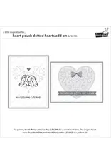 LAWN FAWN LAWN FAWN HEART POUCH DOTTED HEARTS ADD-ON DIE