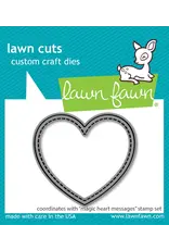 LAWN FAWN LAWN FAWN MAGIC HEART MESSAGES DIE