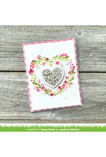 LAWN FAWN LAWN FAWN MAGIC HEART MESSAGES CLEAR STAMP SET