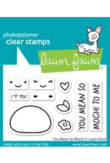 LAWN FAWN LAWN FAWN YOU MEAN SO MOUCHI CLEAR STAMP SET