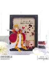 STAMPING BELLA STAMPING BELLA TINY TOWNIE COLLECTION TINY TOWNIE WONDERLAND QUEEN OF HEARTS CLING STAMP