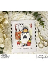 STAMPING BELLA STAMPING BELLA TINY TOWNIE COLLECTION TINY TOWNIE WONDERLAND PLAYING CARD PAINTING CLING STAMP