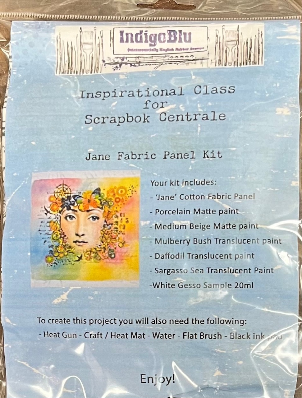 INDIGO BLU INDIGO-BLU JANE FABRIC PANEL KIT