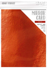 TONIC TONIC STUDIOS MIRROR CARD HIGH GLOSS RUBY RED 8.5X11 5 PK
