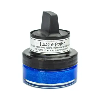 CREATIVE EXPRESSIONS CREATIVE EXPRESSIONS COSMIC SHIMMER LUSTRE POLISH BLUE ALLURE 50ML