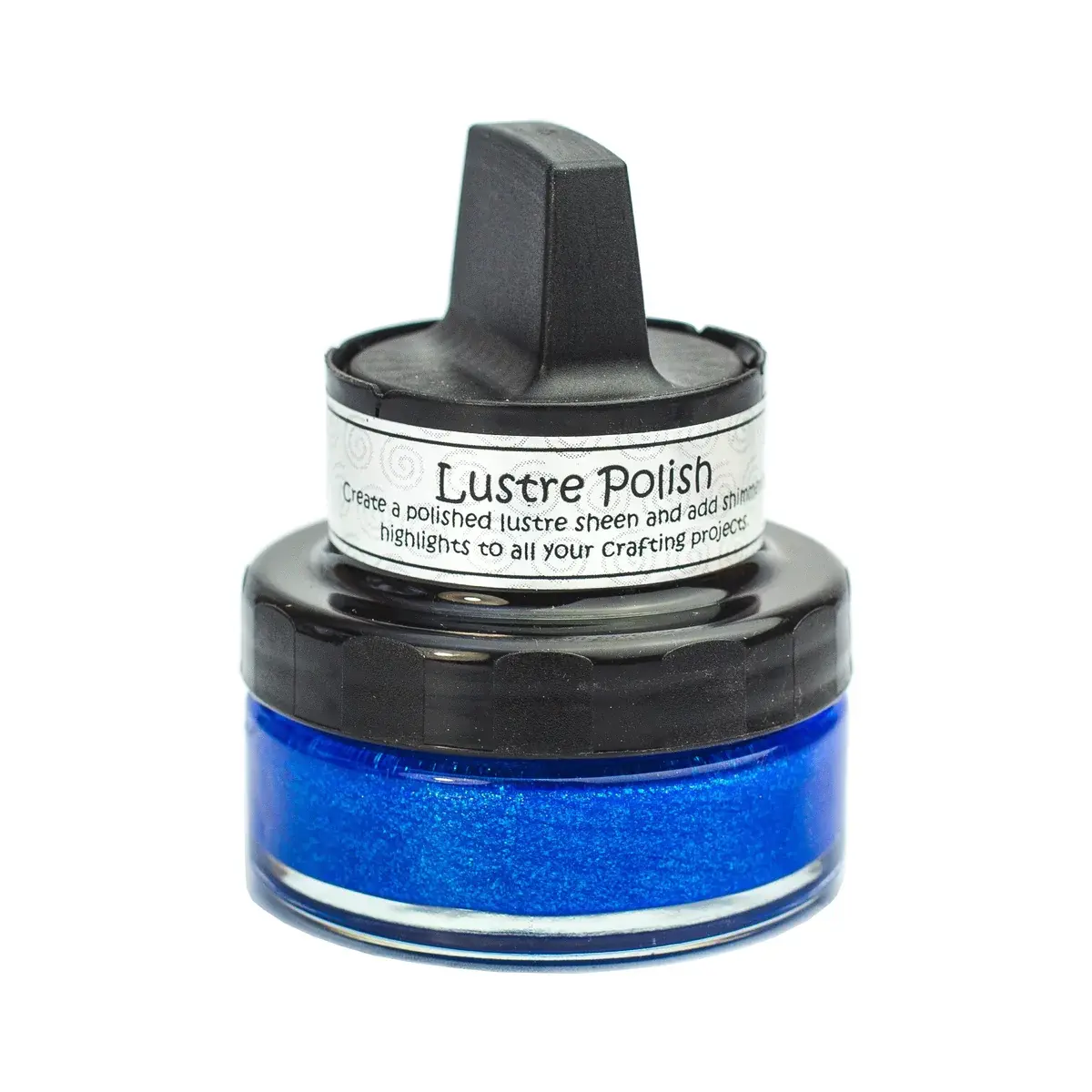CREATIVE EXPRESSIONS CREATIVE EXPRESSIONS COSMIC SHIMMER LUSTRE POLISH BLUE ALLURE 50ML
