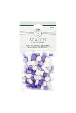 SPELLBINDERS SPELLBINDERS SEALED BY SPELLBINDERS COLLECTION PURPLE MUST-HAVE WAX BEAD MIX 100/PK