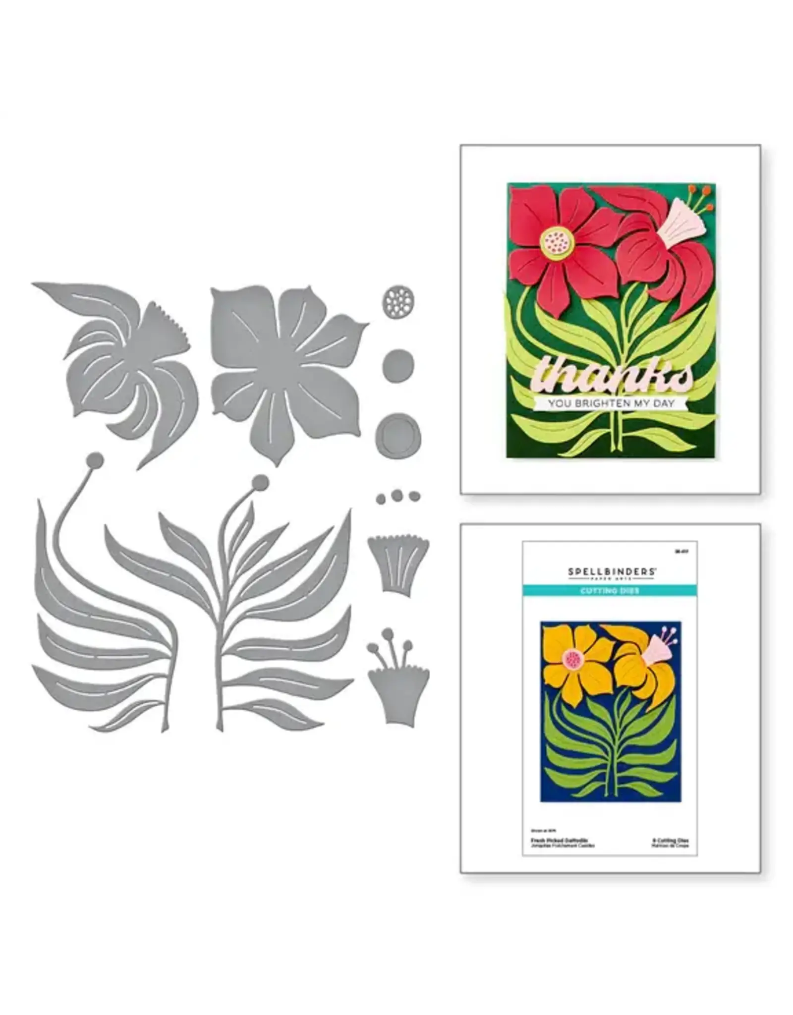 SPELLBINDERS SPELLBINDERS FRESH PICKED DAFFODILS DIE SET