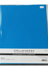SPELLBINDERS SPELLBINDERS SPLASH COLOR ESSENTIALS CARDSTOCK 8.5x11 10/PK