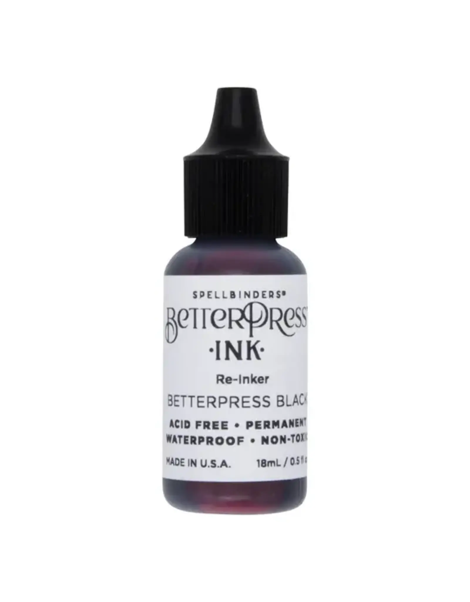 SPELLBINDERS SPELLBINDERS BETTERPRESS BLACK RE-INKER