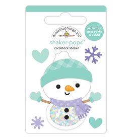 DOODLEBUG DESIGNS DOODLEBUG DESIGN SNOW MUCH LOVE SHAKER-POPS STICKERS