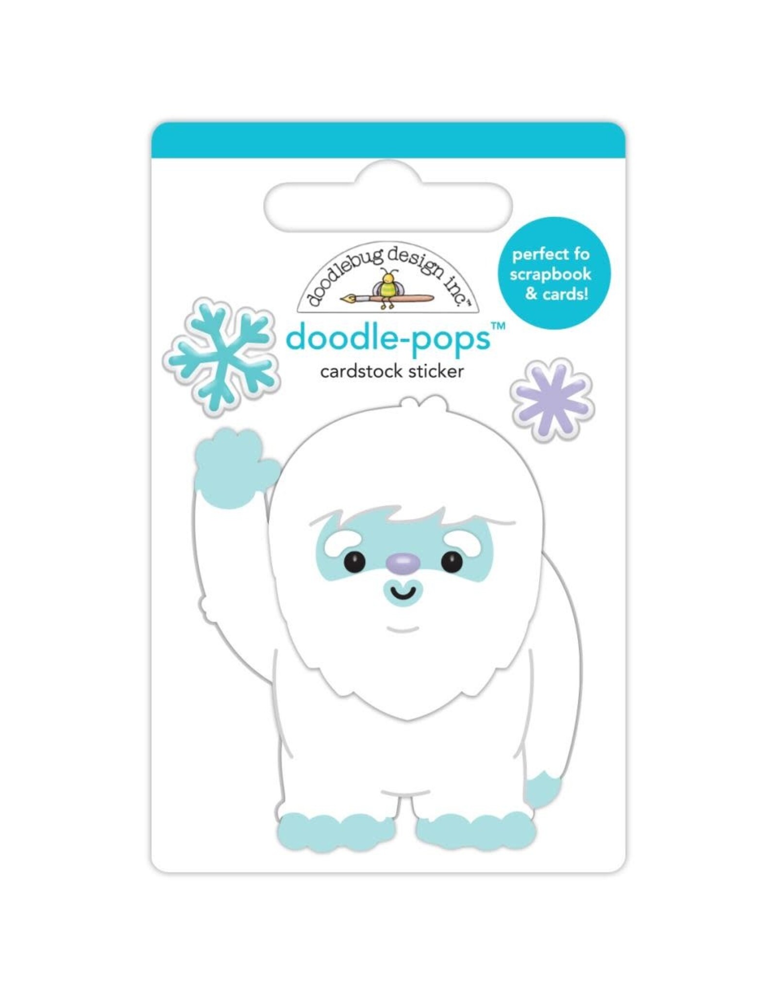 DOODLEBUG DESIGN DOODLEBUG DESIGN HELLO WINTER DOODLE-POPS STICKERS