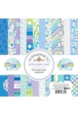 DOODLEBUG DESIGN DOODLEBUG DESIGN SNOW MUCH FUN 6x6 PAPER PAD 24 SHEETS